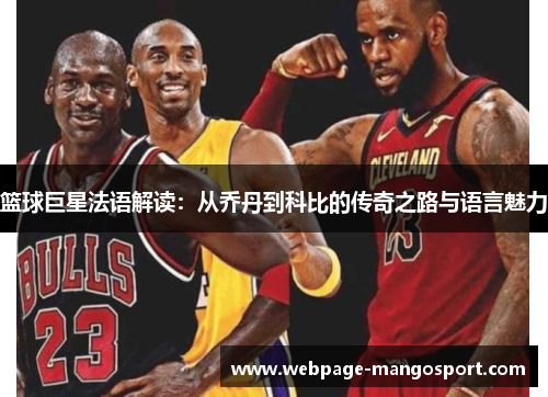 篮球巨星法语解读：从乔丹到科比的传奇之路与语言魅力