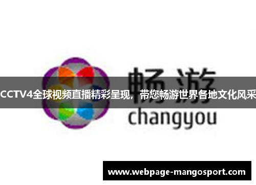 CCTV4全球视频直播精彩呈现,带您畅游世界各地文化风采